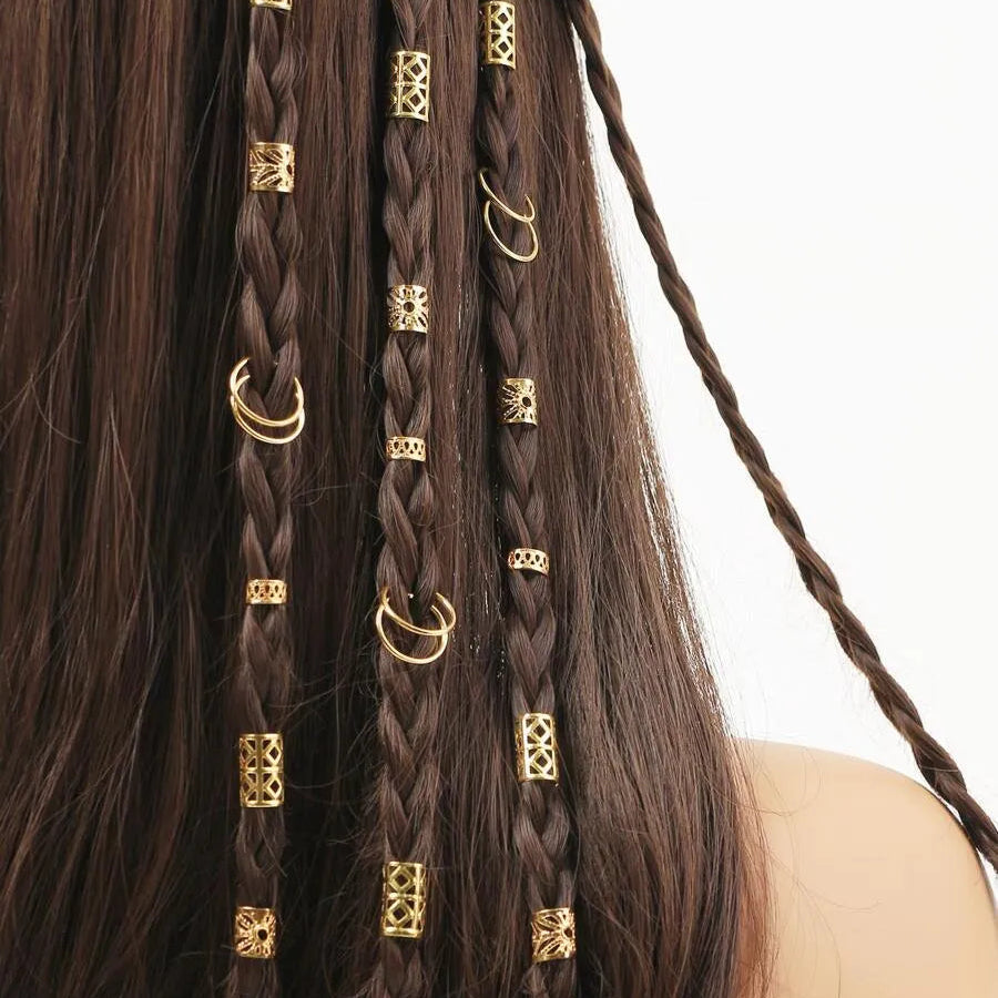 Set de 80 piezas Abalorios para trenzas