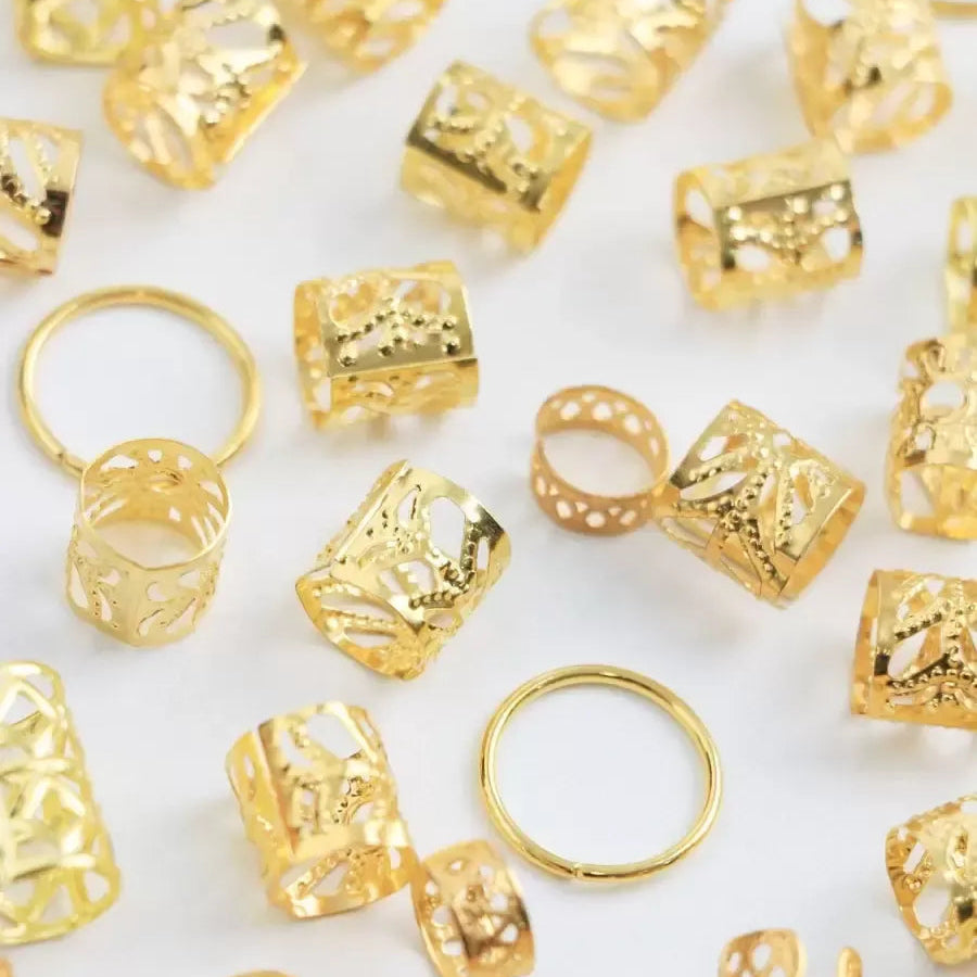 Set de 80 piezas Abalorios para trenzas