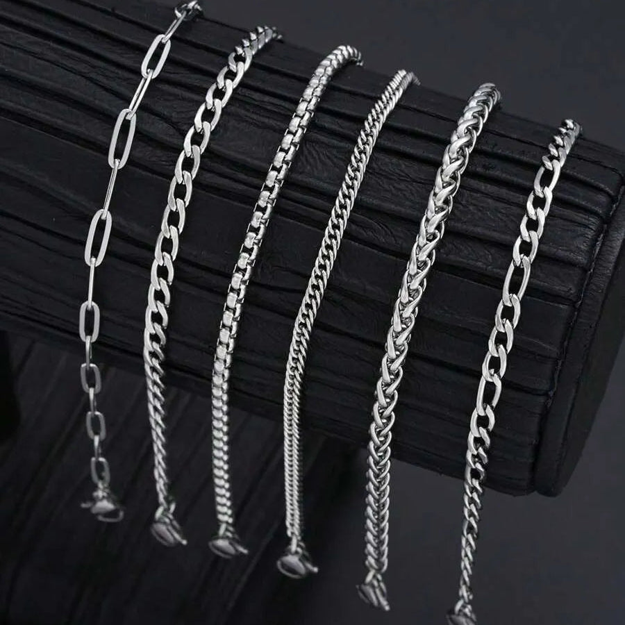 Set de 6 piezas de acero inoxidable