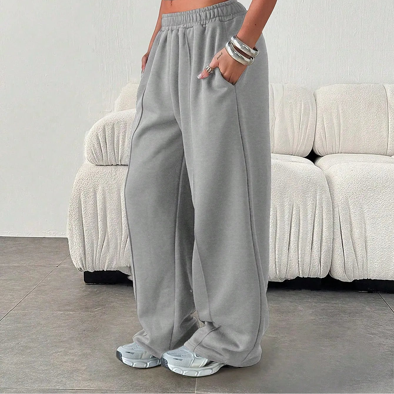 Elara™| Pantalón de chándal suelto y casual