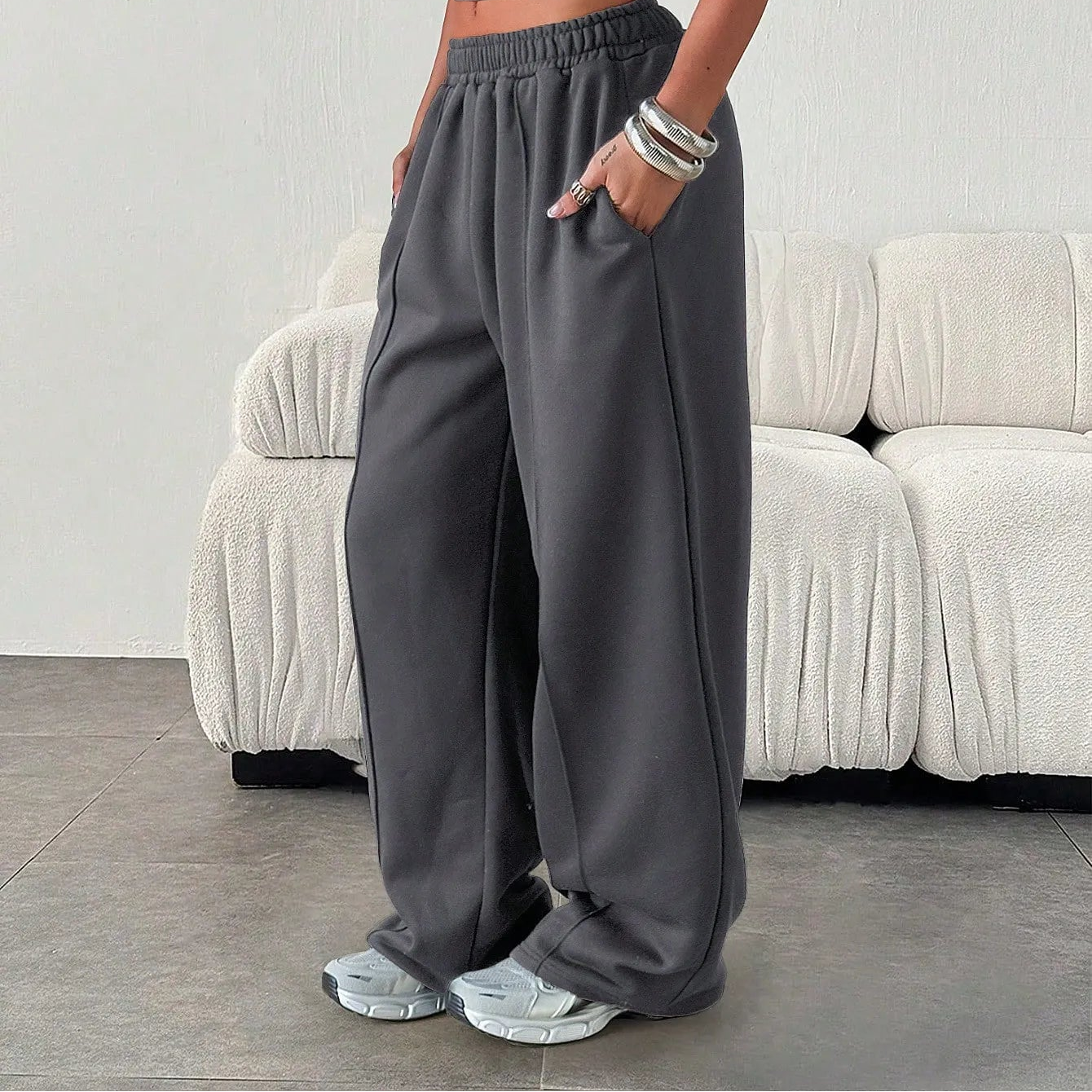 Elara™| Pantalón de chándal suelto y casual