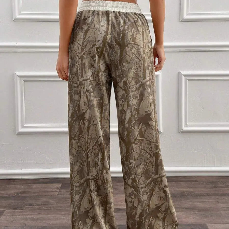 Nyx™| Pantalón de chándal ancho con estampado